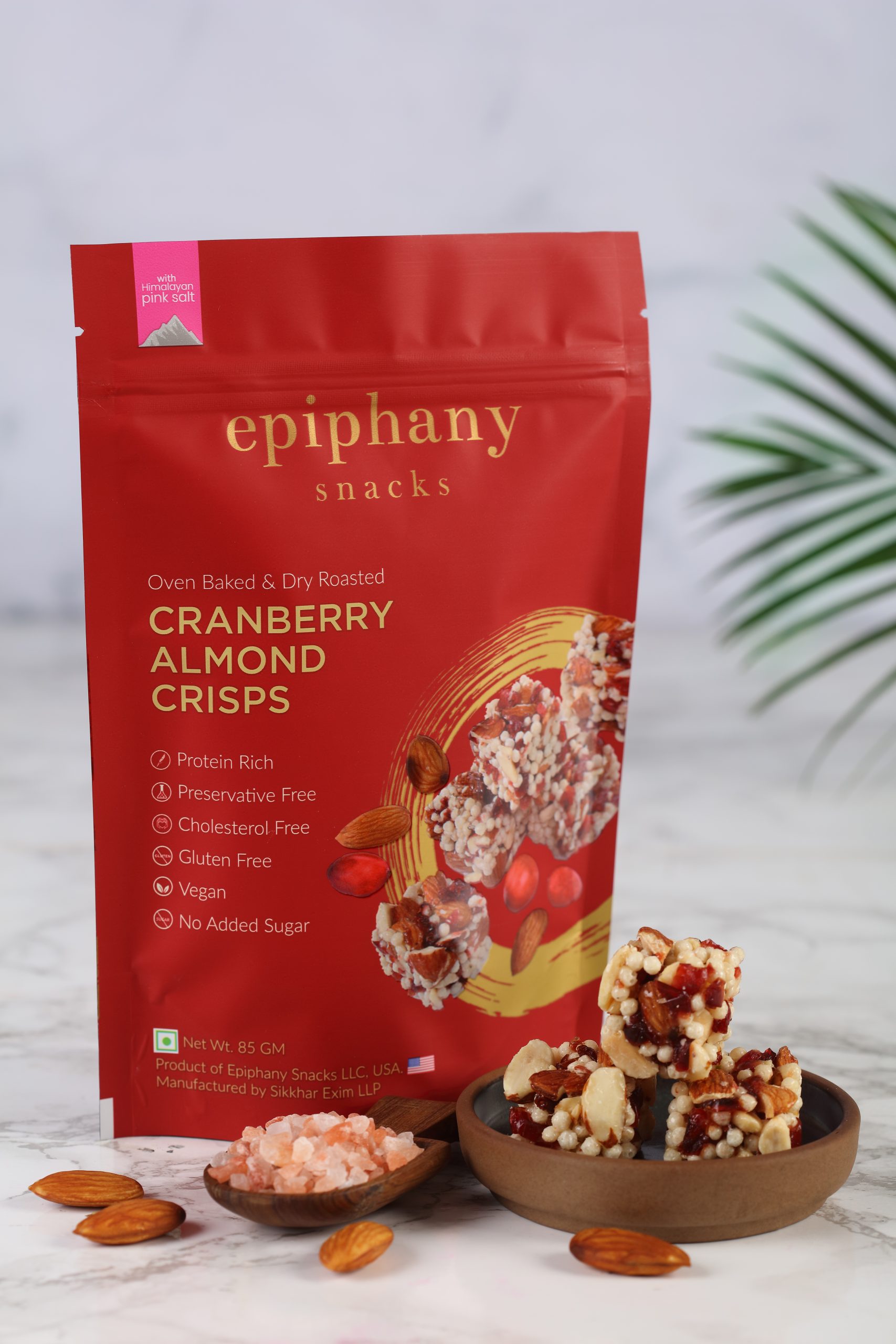 Cranberry Almond Crisps
